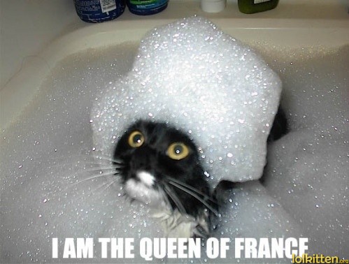 I AM THE QUEEN OF FRANCE