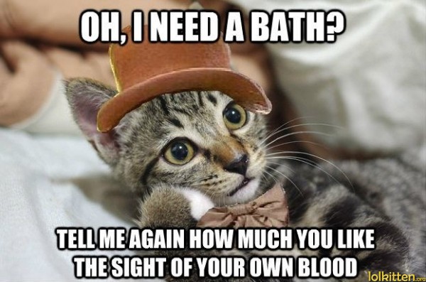 OH, I NEED A BATH?
