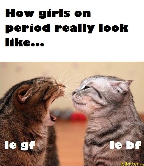 How girls on period really look like...