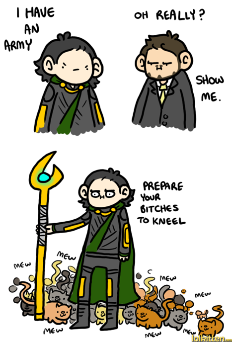 Loki vs. Iron Man