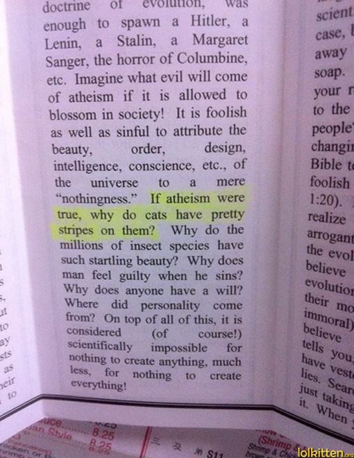 Atheism vs. Religion