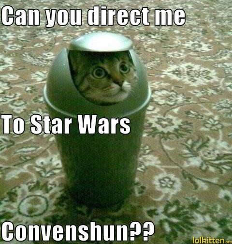 Cn you direct me To Start Wars Convenshun??