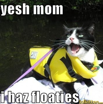 yesh mom - i haz floaties